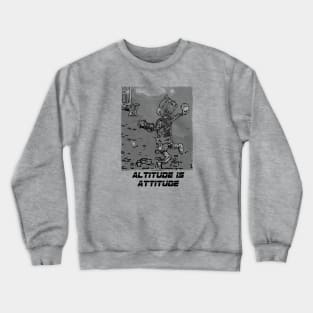 Basketball Altitude is Attitude Jump P1 Crewneck Sweatshirt